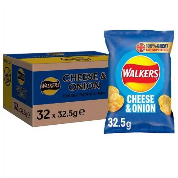 Walkers Cheese & Onion 32.5g