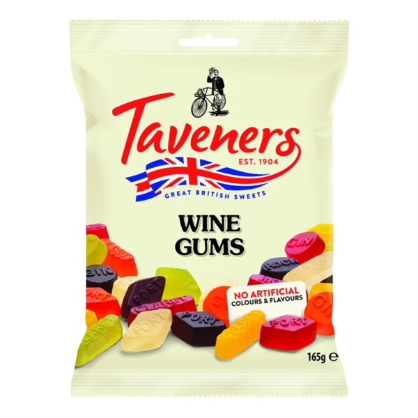 Taveners Wine Gums 165g