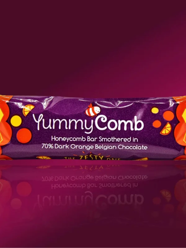 YummyComb Dark Orange Chocolate 35g