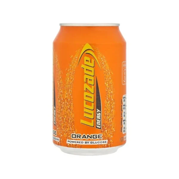 Lucozade Orange Crush Can 330ml