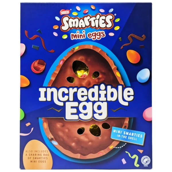 Nestle Smarties Mini Eggs Incredible Egg 380g