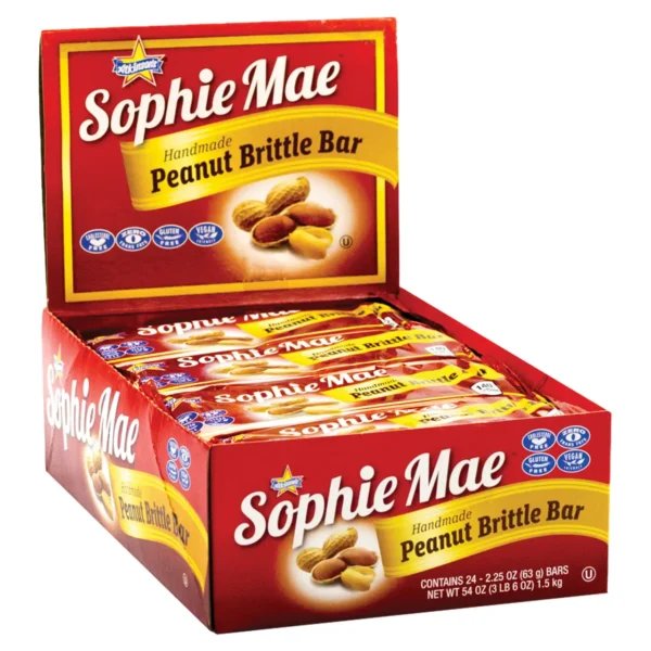 Sophie Mae Peanut Brittle Bar 50g