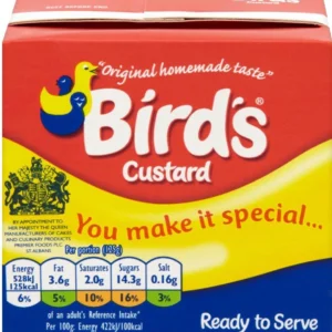 Birds "Ready to Pour" Custard 750g