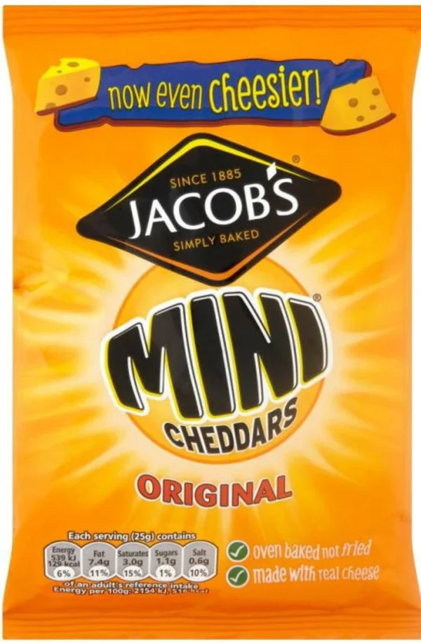 Jacobs Mini Cheddars Original 90g