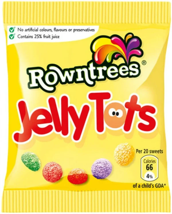 Rowntrees Jelly Tots 42g