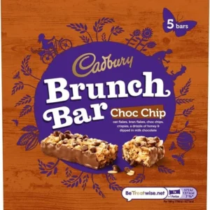 Cadbury Brunch Choc Chip (5 x 28g)