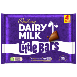 Cadbury Dairy Milk Little Bars (4 x 18g)